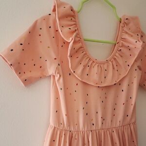 Alice + Ames Betsy Sprinkle Ruffle Dress